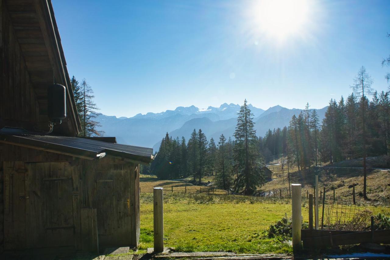 Ferienwohnung Stoablick - Barrierefrei Mit Bergblick Bad Goisern Exteriör bild